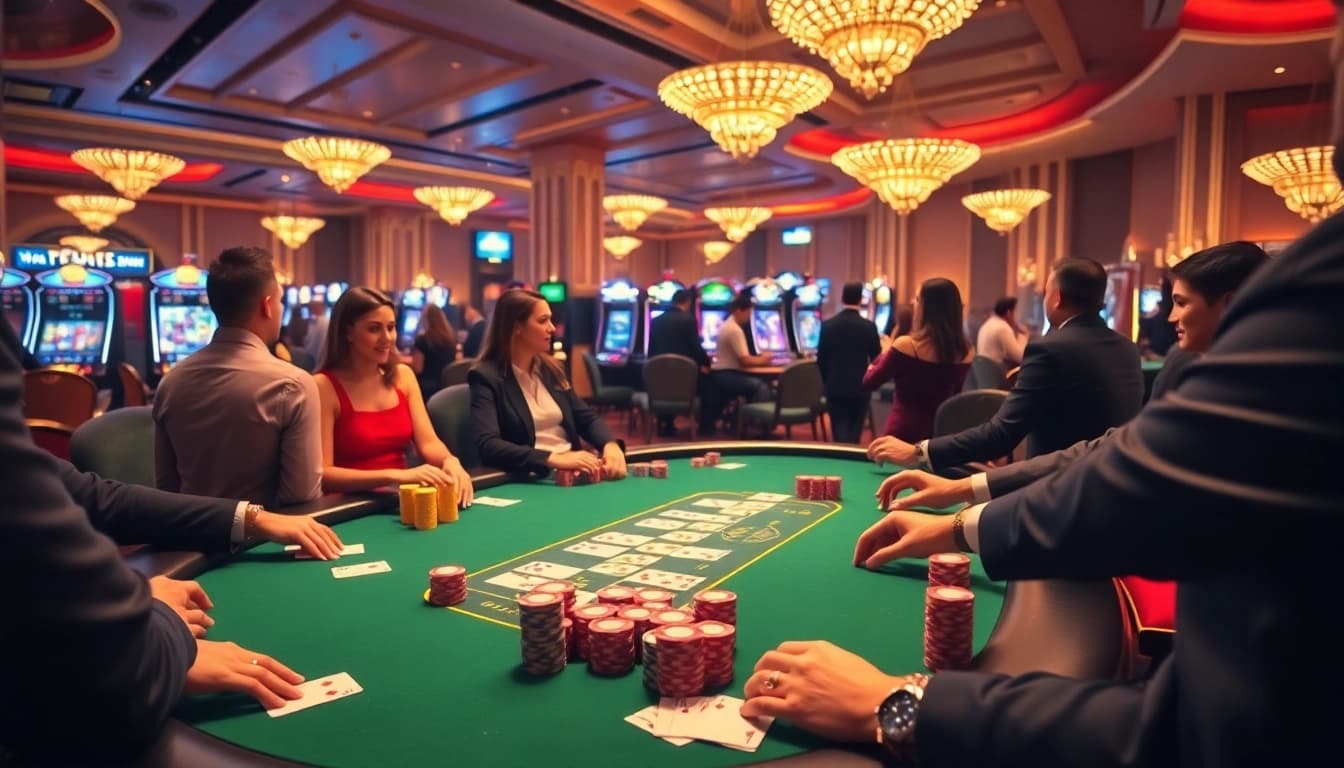 Rejoignez l'action sur un site de casino en ligne avec des jeux de poker vibrants et une roulette éblouissante.