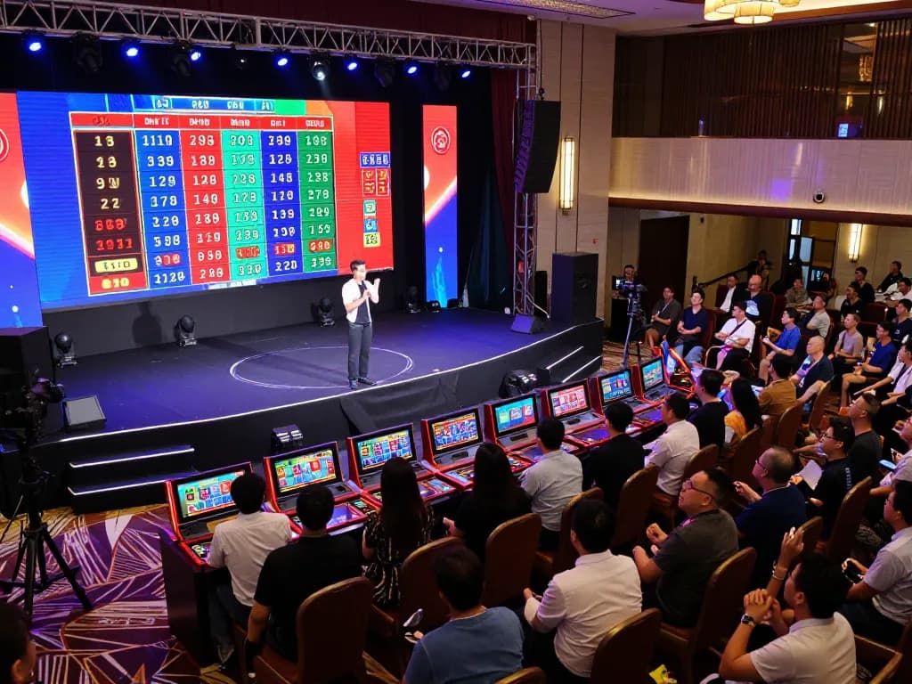 Live draw Cambodia event showcasing real-time results with excited audience enjoying the thrill of the game.