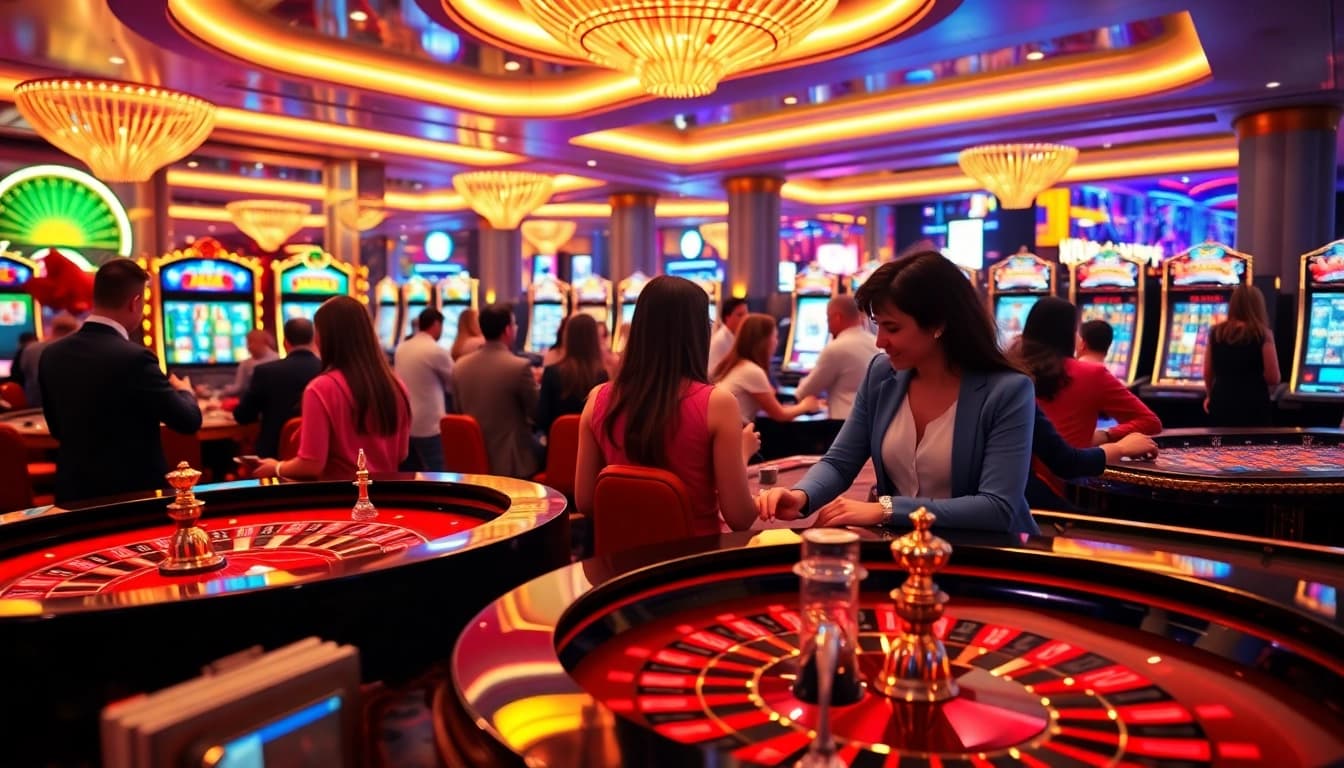 Vivez le frisson du casino en ligne argent réel France avec des éléments de jeu dynamiques comme les machines à sous et la roulette.