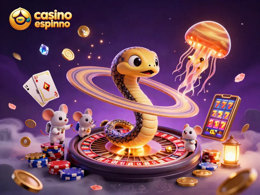 Disfruta de una experiencia única en un casino online español frente a un emocionante dealer cósmico.