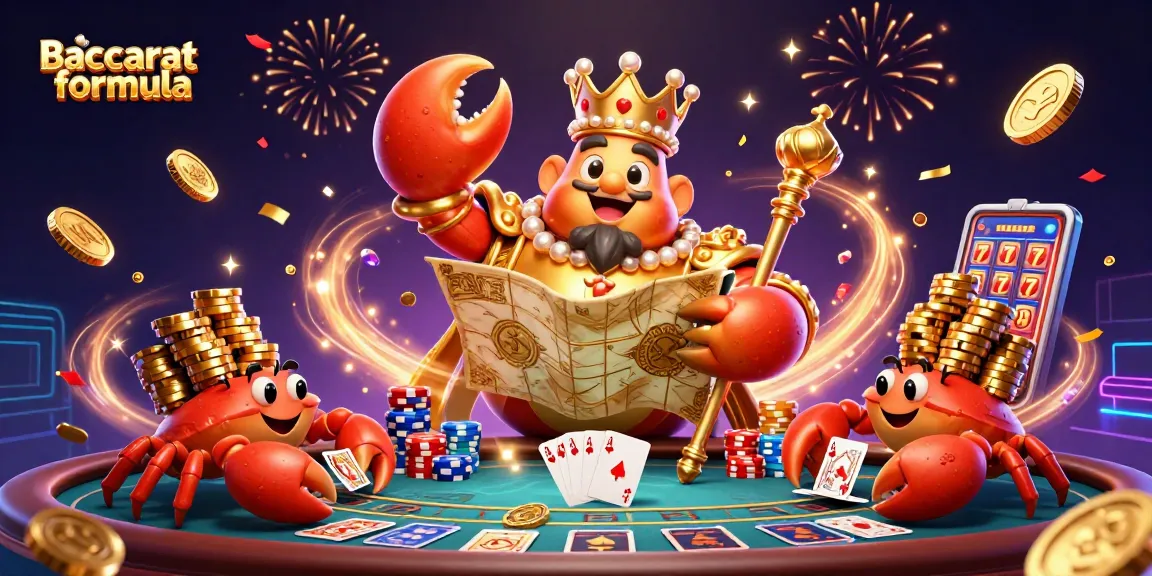 Experience the Baccarat formula with thrilling gameplay elements in an exciting 3D casino scene.