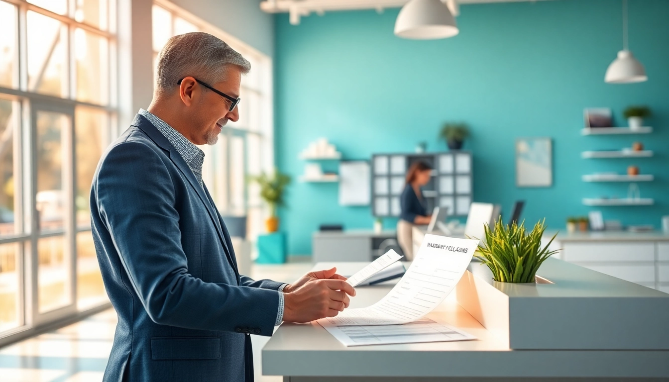 No hassle warranty claims process illustrated with a friendly representative assisting customers.