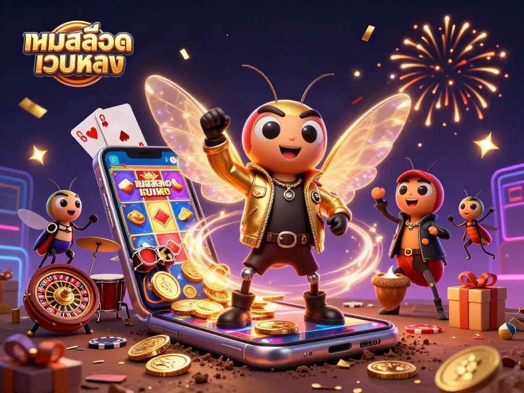 เล่นสล็อตเกมสล็อตเว็บตรงกับความสนุกสนานและตื่นเต้น