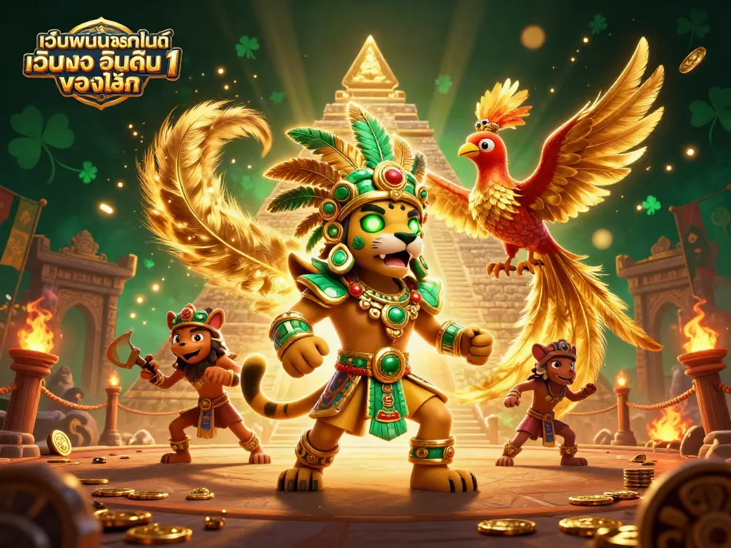 เกมบนเว็บพนันออนไลน์ เว็บตรง อันดับ 1 ของโลก พร้อมกับภาพ 3D ที่น่าตื่นตาตื่นใจ