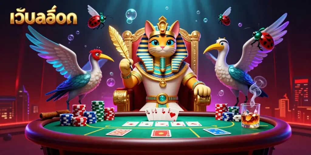 เกมสล็อตออนไลน์จากเว็ปสล็อต พร้อมบรรยากาศคาสิโนน่าสนใจ