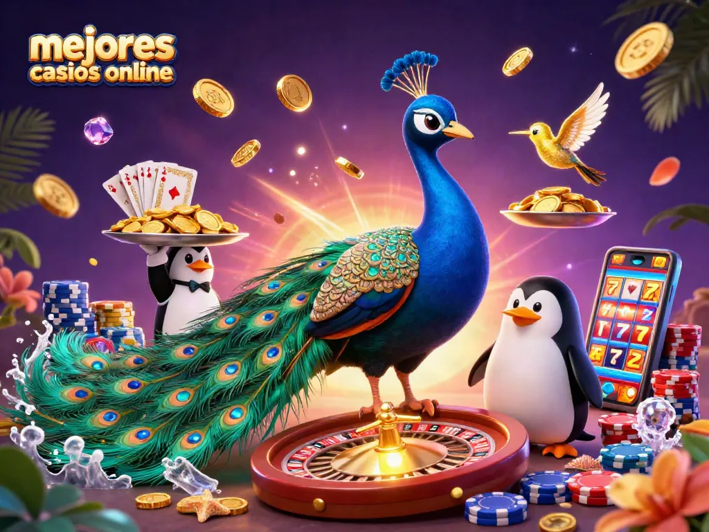 Juega en los mejores casinos online y descubre personajes 3D en un emocionante entorno de juego.