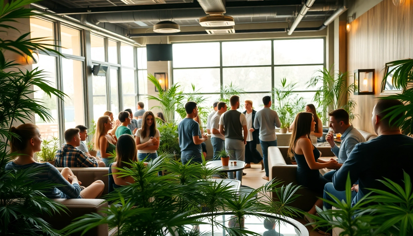 Membres profitant des Cannabis Clubs Lloret De Mar dans une ambiance détendue.