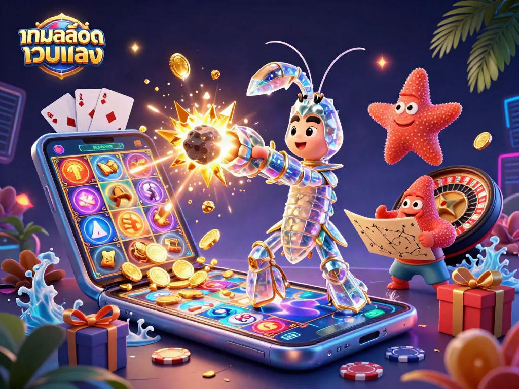 สร้างเกมสล็อตเว็บตรง ที่เต็มไปด้วยสมบัติน่าตื่นเต้นและความสนุกในโลกคาสิโน