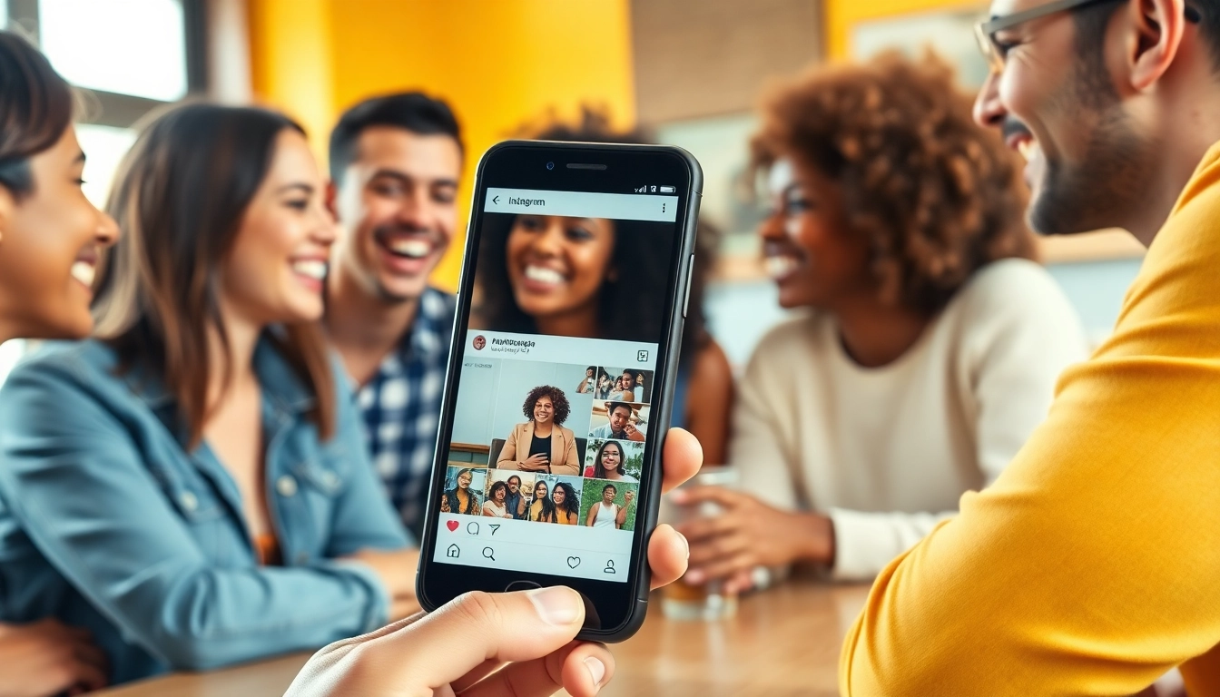 インスタ フォロワー購入 おすすめを利用している若者たちの lively シーン。