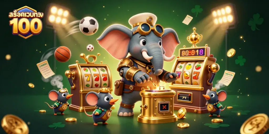 สล็อตเว็บตรง 100 กำลังนำเสนอความสนุกในการเล่นเกมของสล็อตแมชชีนในคาสิโนที่มีชีวิตชีวา