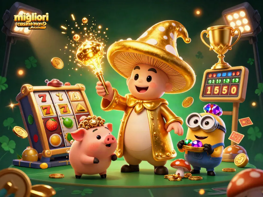 Gioca ai migliori casino non AAMS con slot avvincenti e personaggi magici in un ambiente ricco di dettagli.