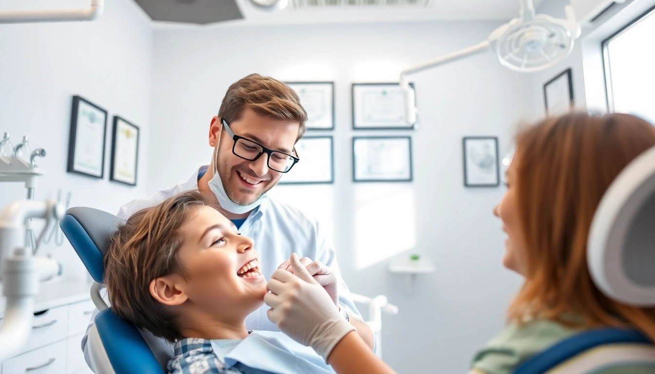 Expert edmonton orthodontist providing personalized care to a patient in a welcoming clinic.