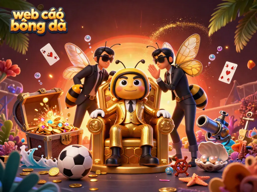 Tạo cơ hội chiến thắng qua web cá độ bóng đá với hình ảnh 3D sống động, minh họa các nhân vật thú vị.