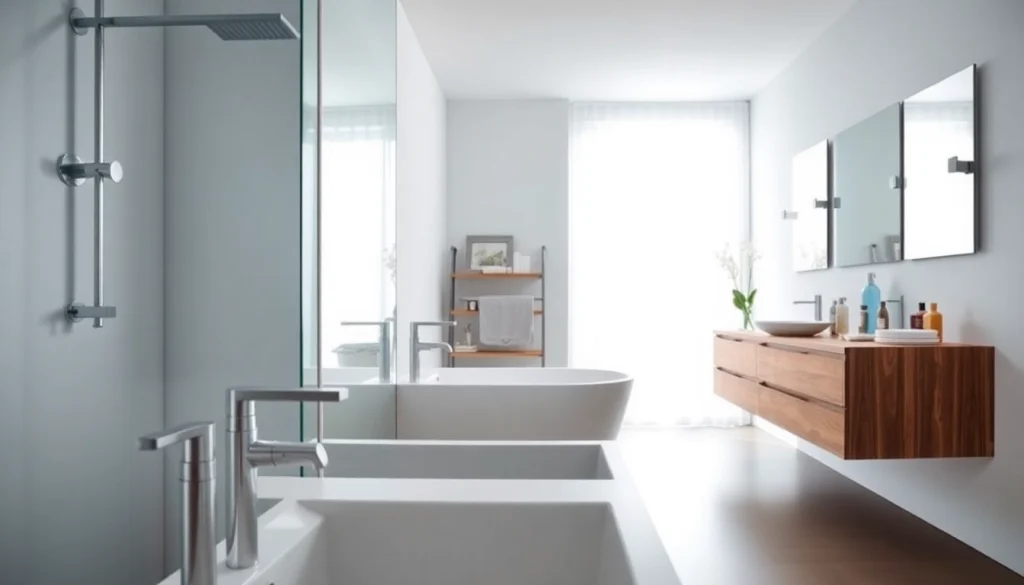 Gestalte hochwertige Badezimmerprodukte von sonni sanitär GmbH für stilvolle Badgestaltungen.