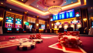 Engage in exciting games at an online casino Canada with a vibrant gaming atmosphere.