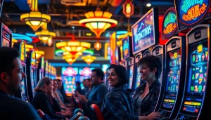 Menangkan slot pulsa 5000 dengan suasana bermain slot yang meriah dan penuh energi.