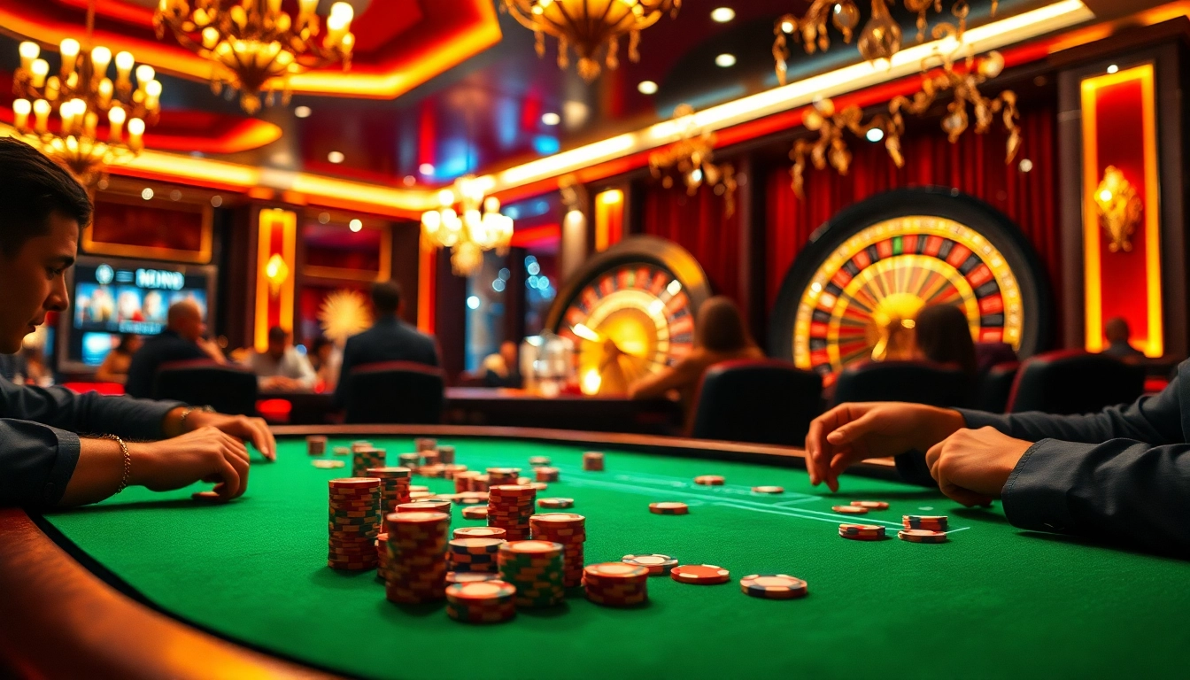 Intense card play at a poker table reflecting the hidden wiki's links to the dark gambling world.