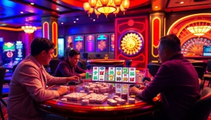 Engage with the mahjong slot demo as players spin vibrant reels of chance and fortune.