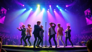 BTS news highlights the K-pop group's electrifying performance live on stage.
