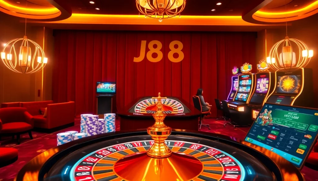 Experience the thrill of betting at J88 com with engaging casino games and vibrant visuals.