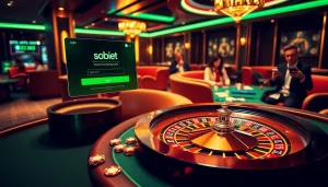 Engage in sbobet login for a thrilling online sports betting experience at a luxurious casino setup.