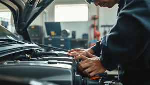 Explore do extended warranties cover wear and tear with a mechanic assessing vehicle engine components.